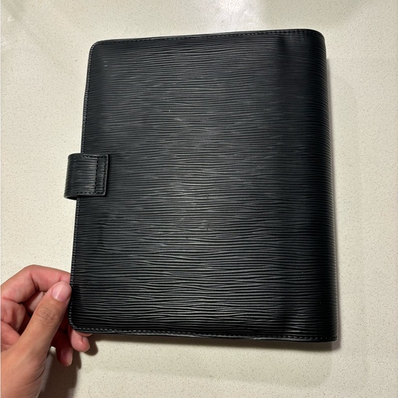 Cloth & Paper Contoured Leather Planner Half Letter - Picture 3 of 4